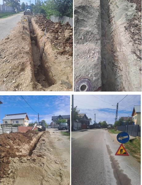 CL 10 – UAT Poiana Lacului, str. Negoiești – Lucrări la rețeaua de canalizare